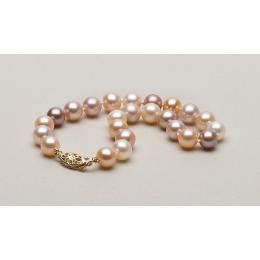 6-7mm 7.5” Multicolor Freshwater Pearl Bracelet Pearls - Pearl Earrings - Akoya Pearls - Tahitian Pearls - Museum Way Pearls - Pearls | Pearl Earrings | Tahitian Pearl Necklaces | Museum Way Pearls